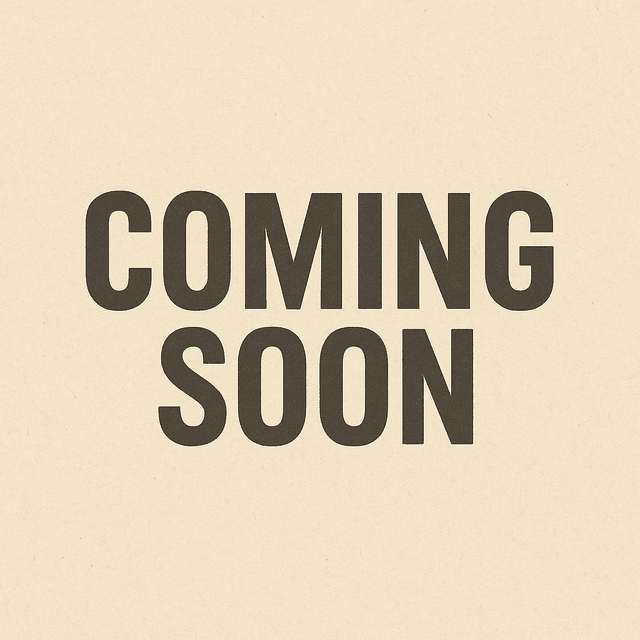 Coming Soon...